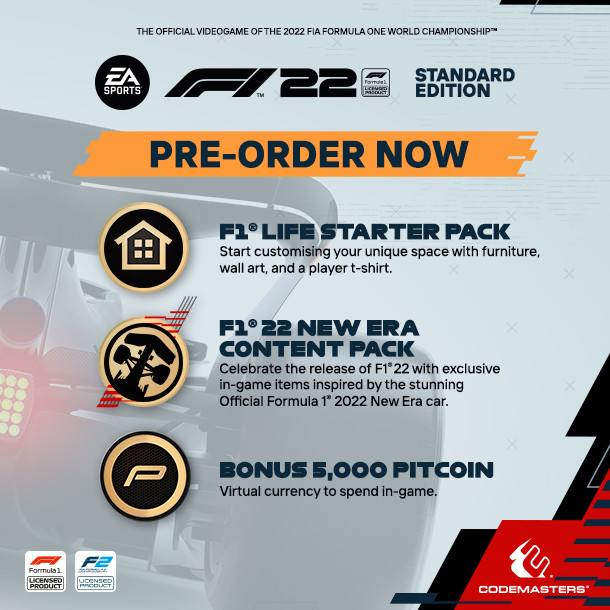 Xbox One - F1 22: Pre-order Content Bundle DLC, No GAME