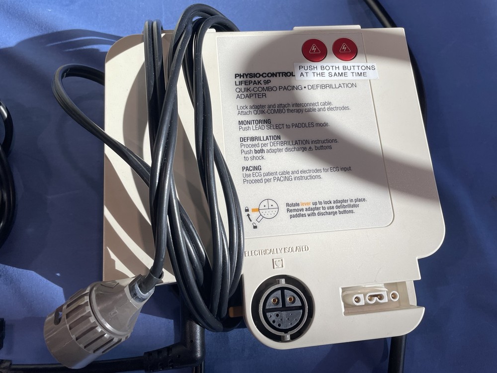 LifePak 9P with Quick-Combo Pacing Adapter & Cables