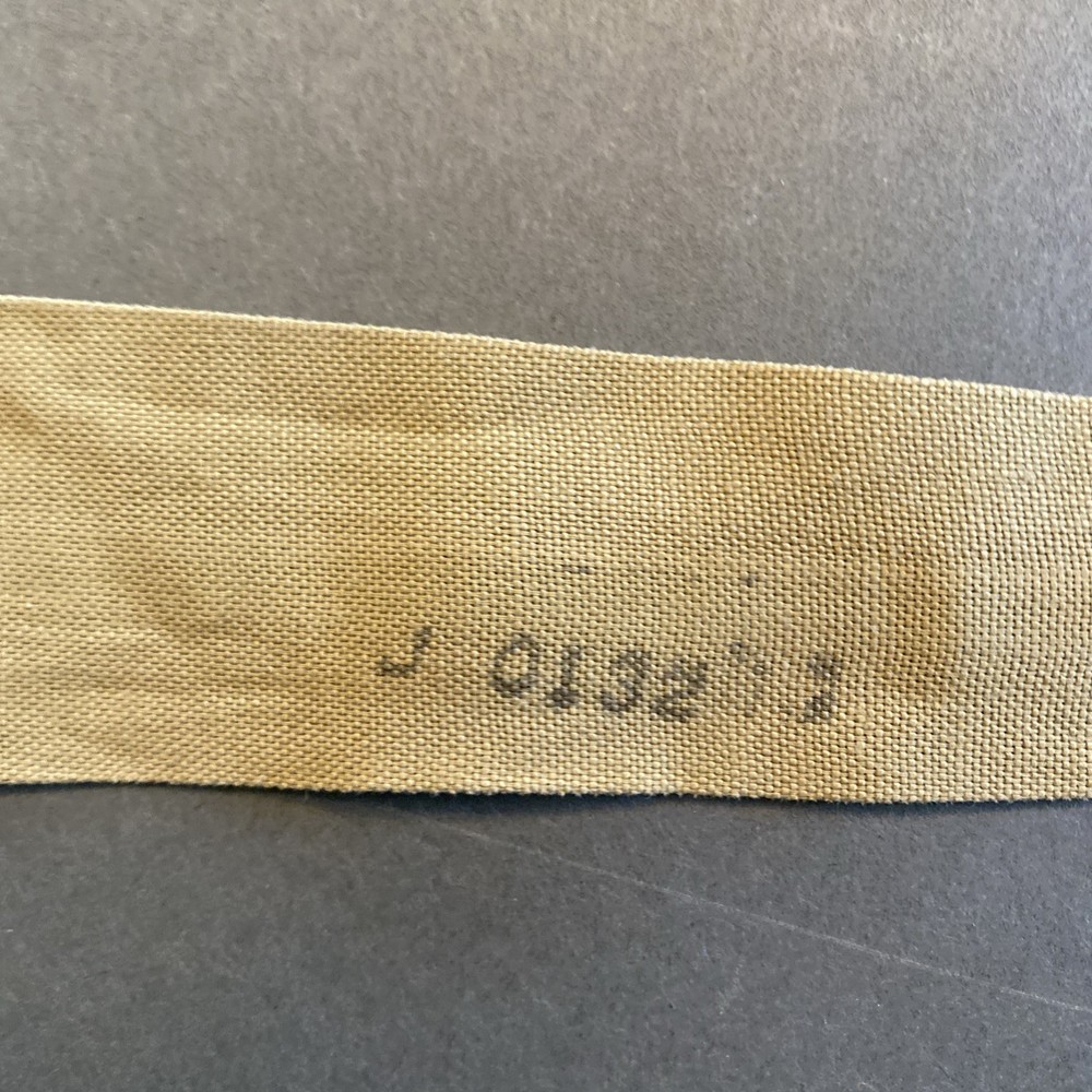 WW2 US Army Uniform Khaki Neck Tie GI Named Original