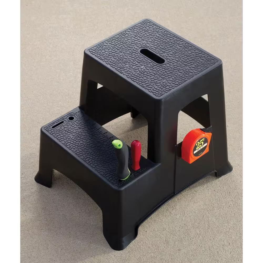 2-Step Plastic Project Stool Ladder