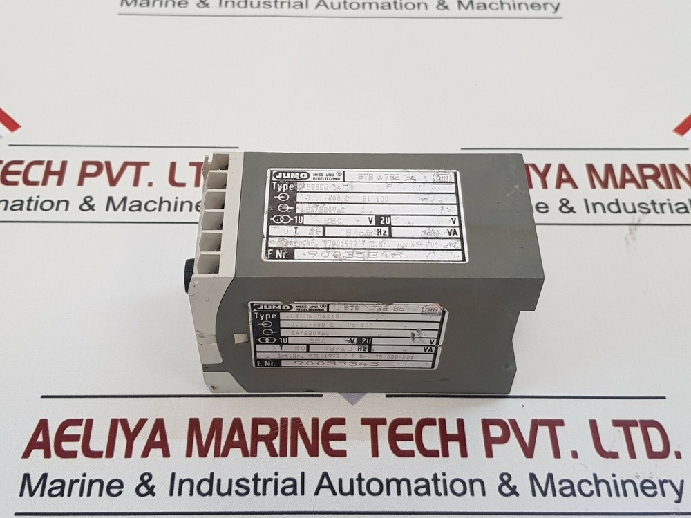 JUMO STB0W-54/10 Temperature Controller 97001997