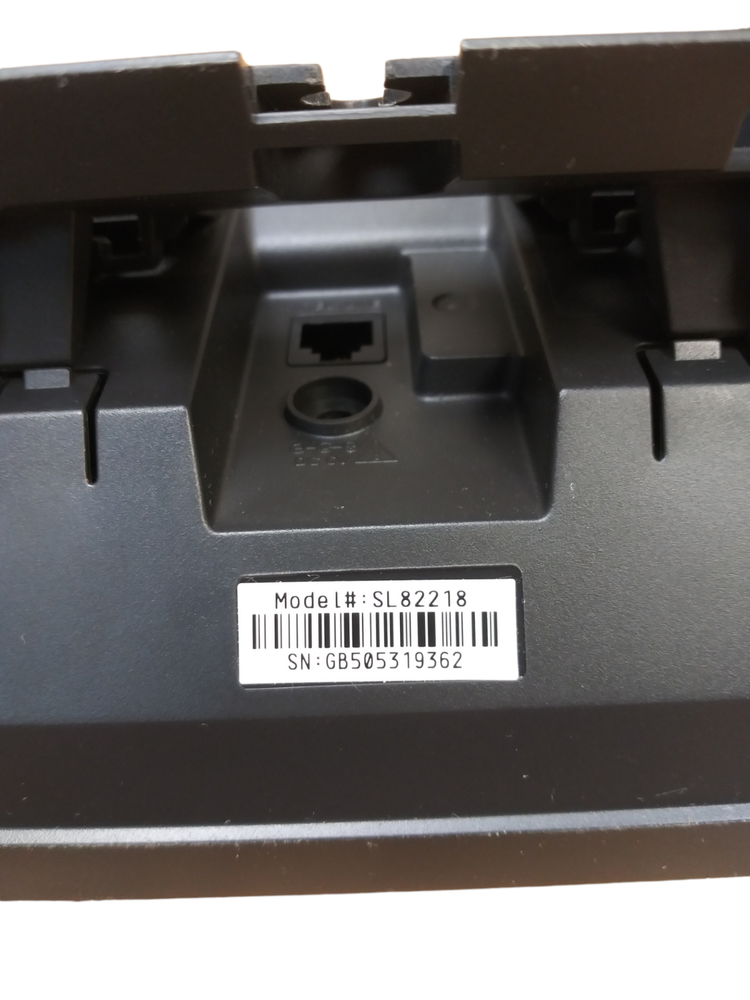AT&T Answering system SL82218 W/ 1 Handset + Cables