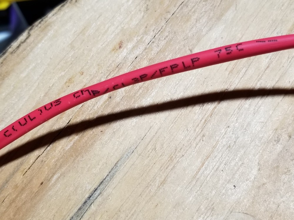 Southwire/Tappan G40006 18/2C Solid Shielded Plenum Fire Alarm Cable Red /100ft