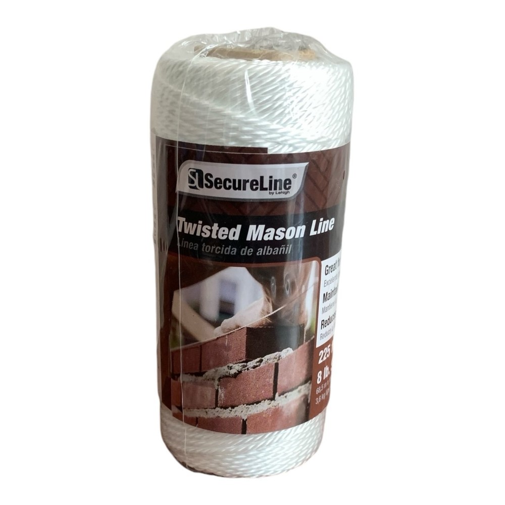 New SecureLine Twisted Mason Line Rope Nylon Rope