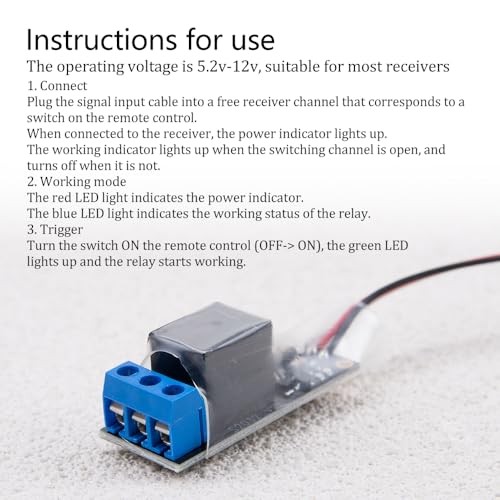 2Pcs High Voltage 20A DC 5V-12V PWM Switch Controller for Spotlight Strobe