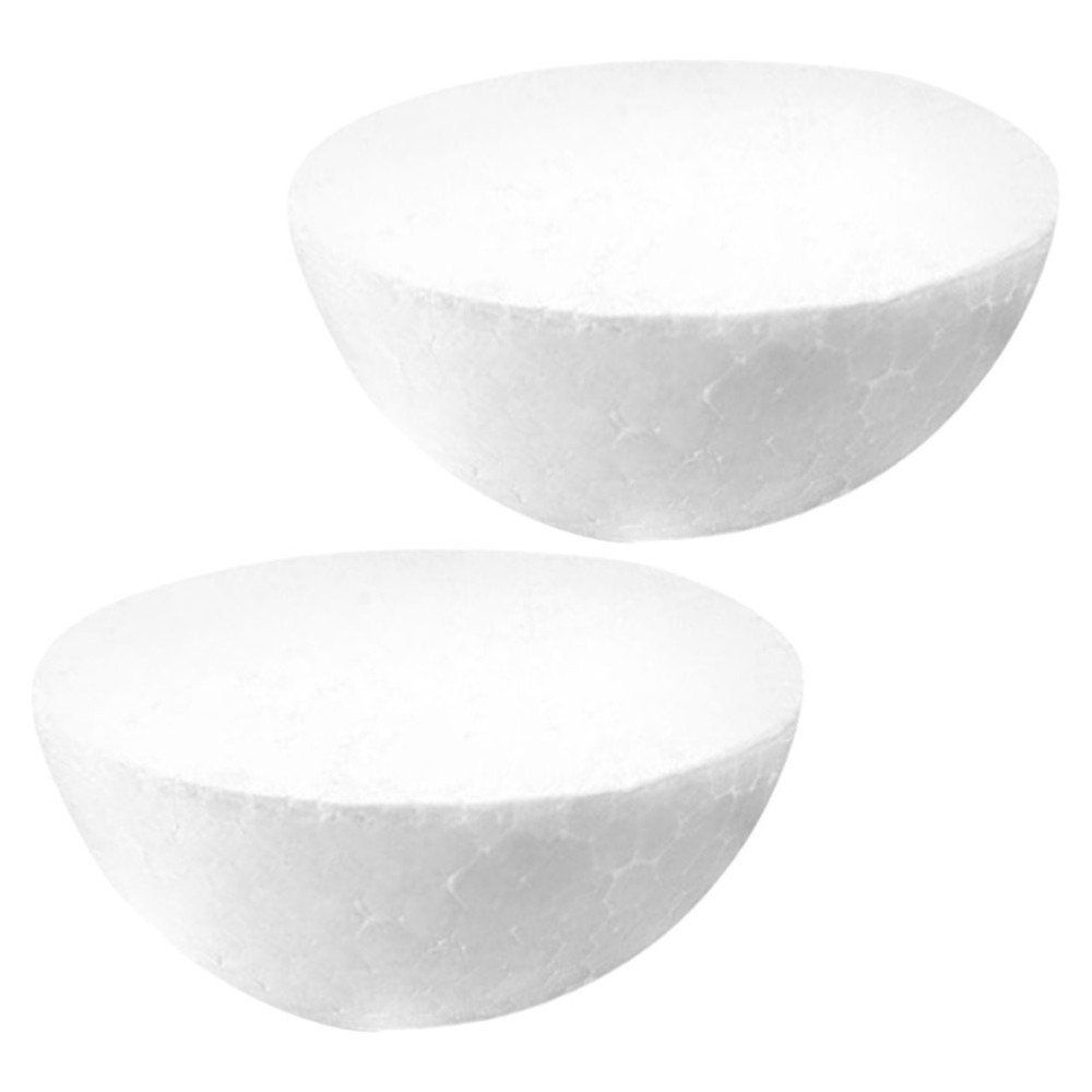 2 Pcs Foam Half Wedding Flower Floral Blocks