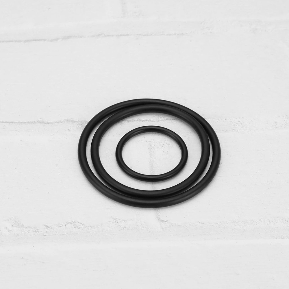 3 Sets Drive Power Feed Nitrile Rubber Belts Lathe Replacement Belts Set Compati