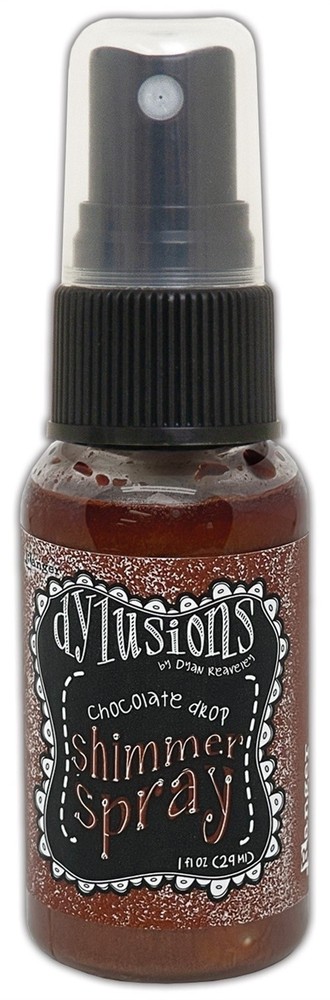 Dylusions Shimmer Sprays 1oz-Chocolate Drop