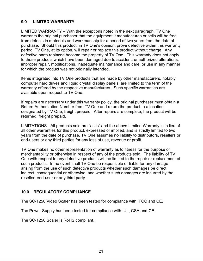 AV Tool SC-1250 VIDEO SCALER *MUST SEE* Used - Working