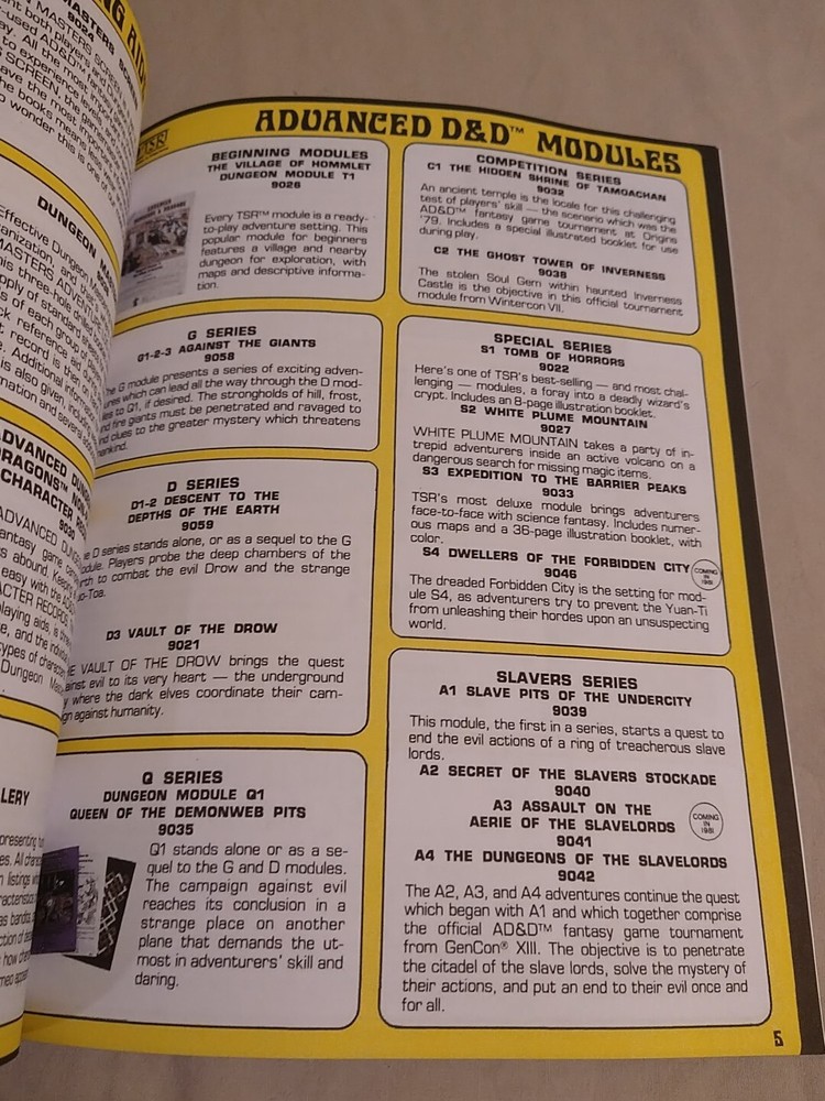 Dungeons & Dragons Reprint of Expert Rulebook