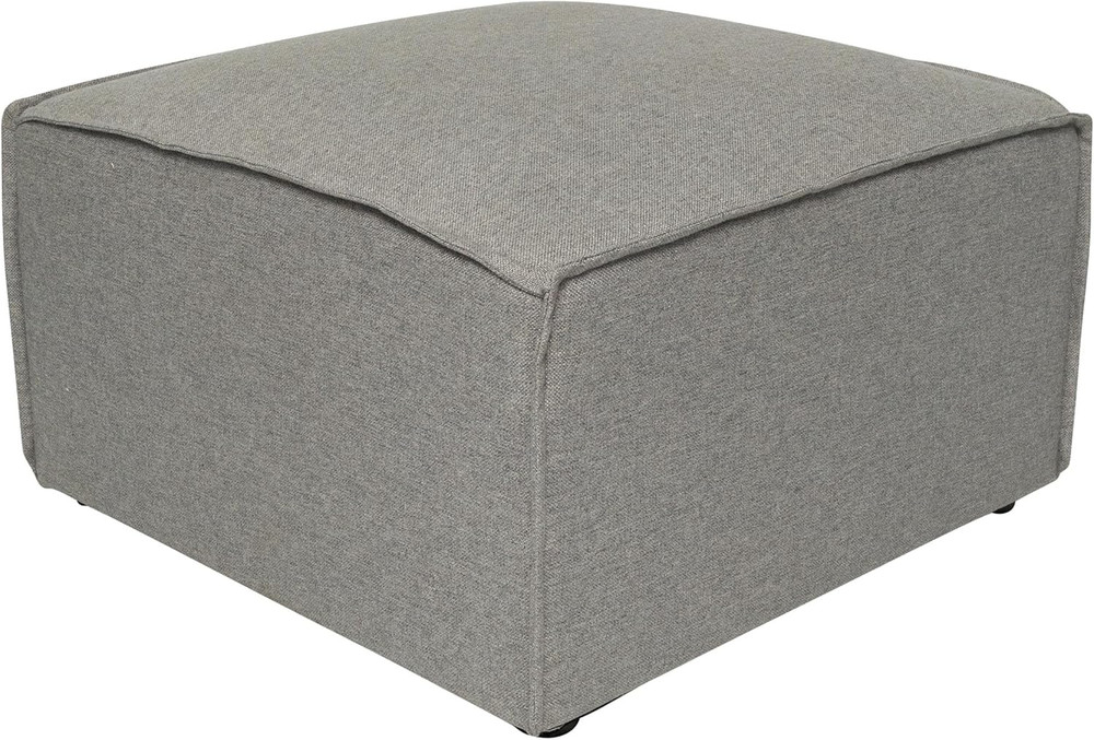 Bridgetown Fabric Ottoman Module for Sectional Sofa, Customizable Modular Couch