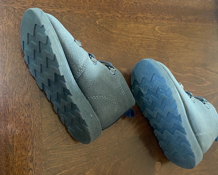 CARTER'S Tug & Go Boots - Gray Blue - Kids Size 5 -