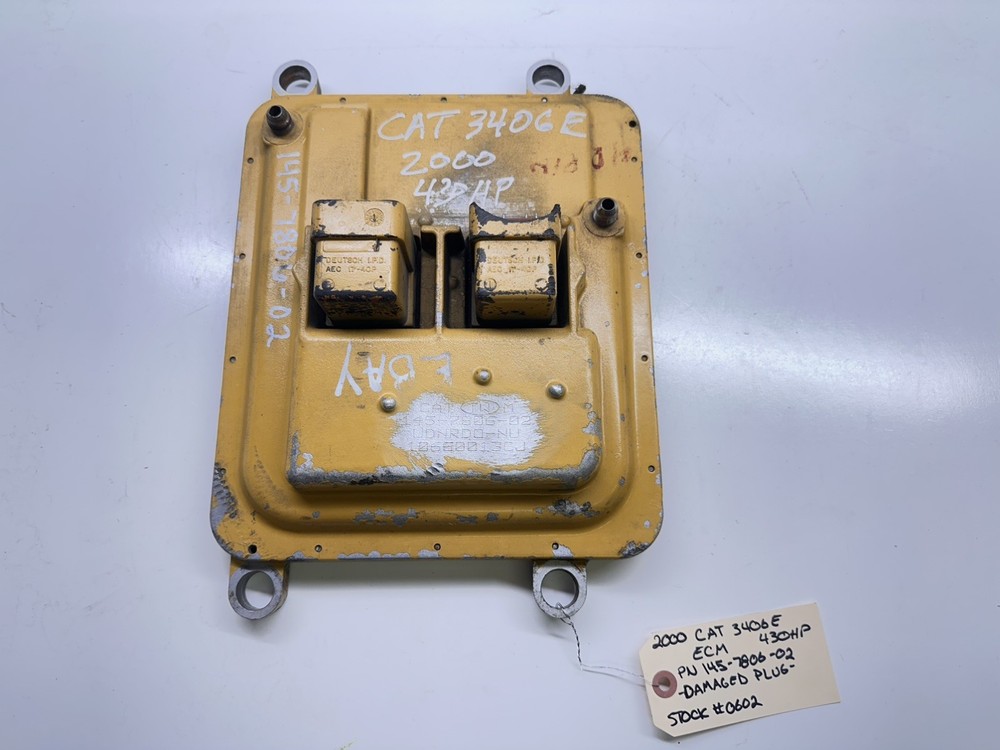 2000 Caterpillar 3406E ECM ECU Engine Computer 145-7806-02 430HP