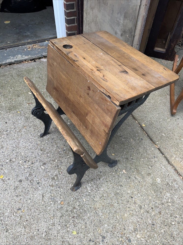Antique School Desk