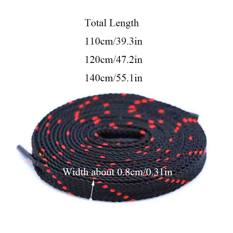1Pair Classical Shoelaces Polyester Shoe laces Flats Sneakers Shoelace strings