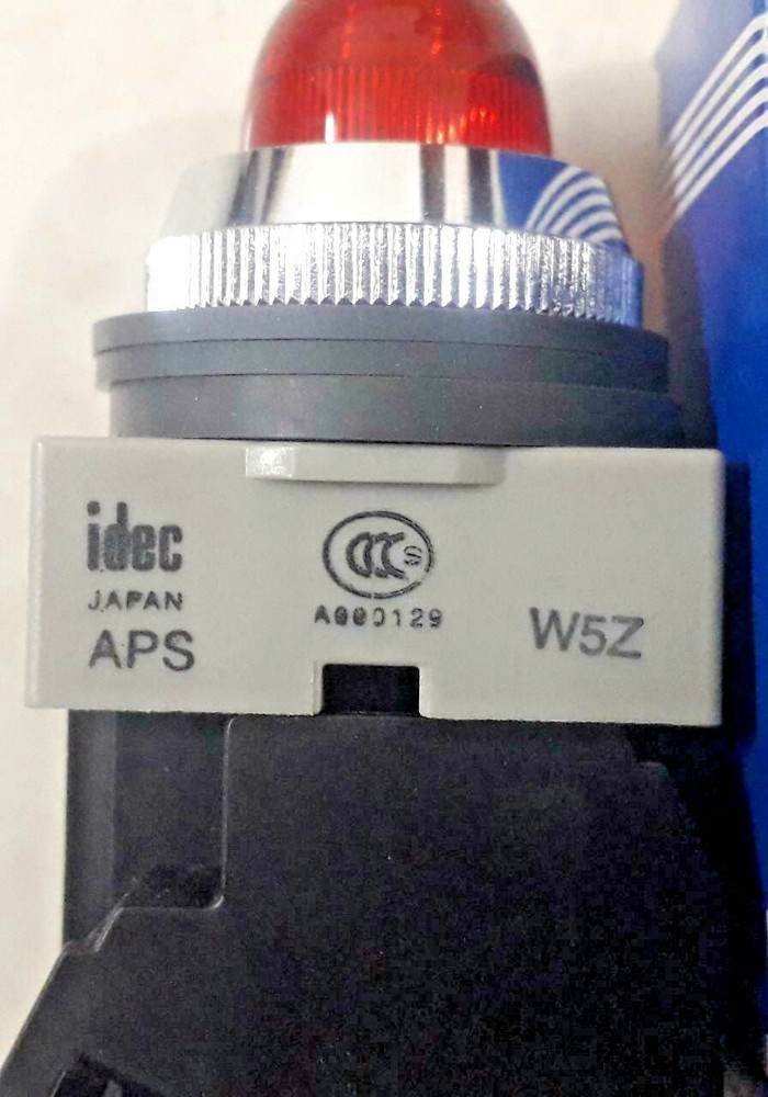 IDEC APS126N-R Red Pilot Light Control Unit 2 pcs NEW