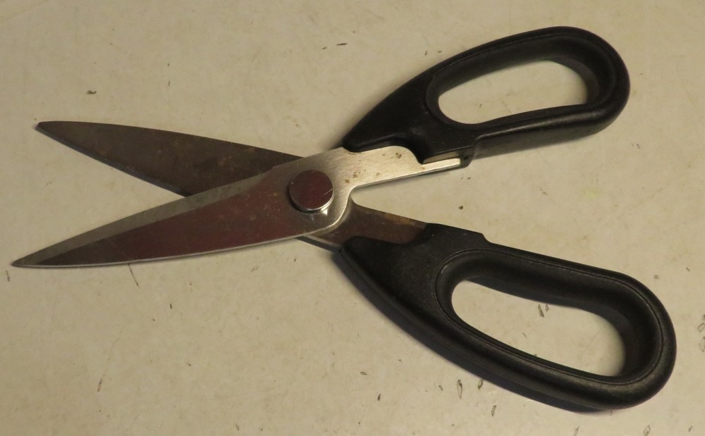 KitchenAid All Purpose Kitchen Shears Durable Stainless Steel Scissors Black 8"