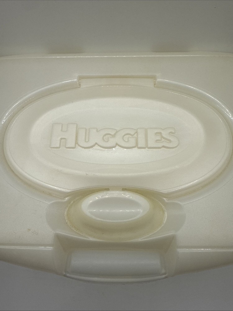 Huggies Baby Wipes Empty Box Container Leaf Design Plastic Dispenser Diaper