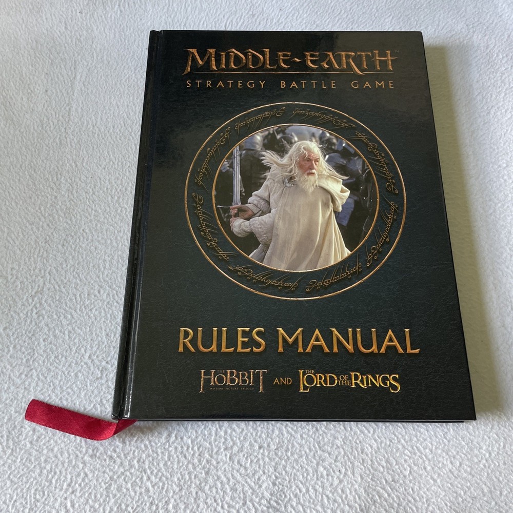 Games Workshop Middle-earth Strategy Battle Game Rules Manual