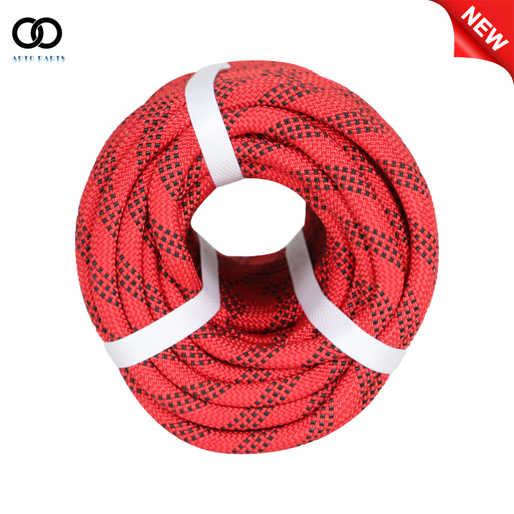 3/8" × 100' Braid Polyester Rope Arborist Tree Climbing Rope High Strong 3520Lbs