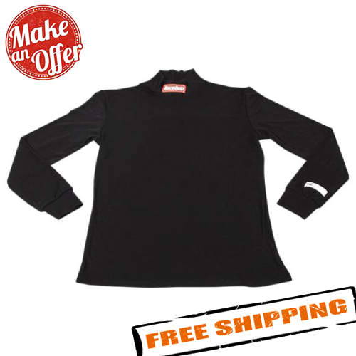 RaceQuip 421992 Black S Size Racing Undershirt
