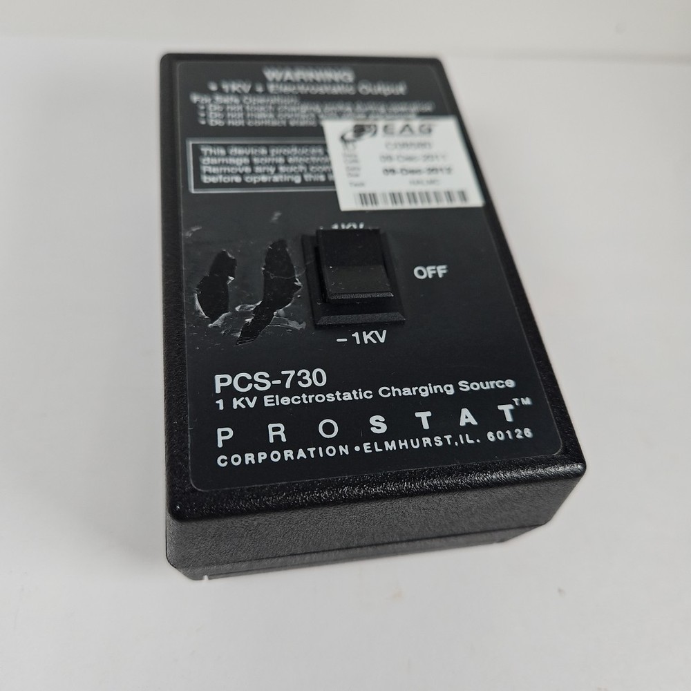 PROSTAT PCS-730 1 KV Electrostatic Charging Source Unit Module Battery Operated