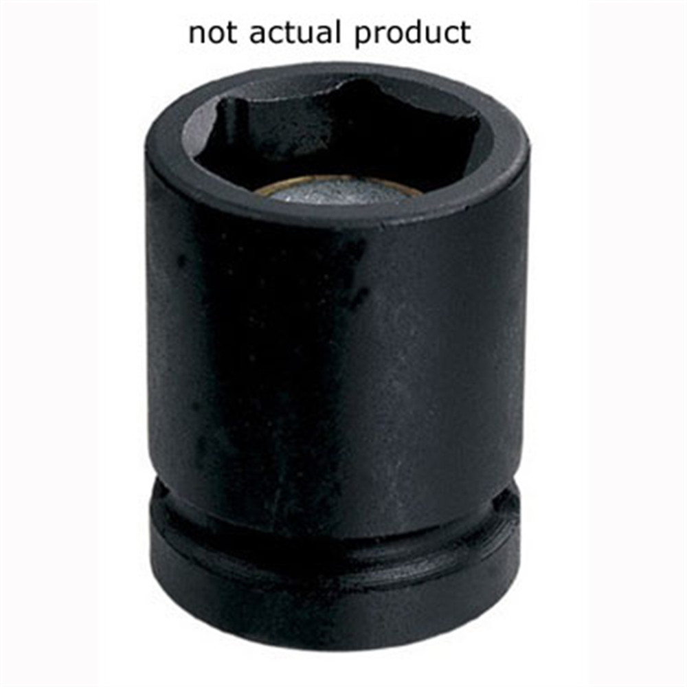 Grey Pneumatic 3/8" Drive x 1/4" Magnetic Standard Socket