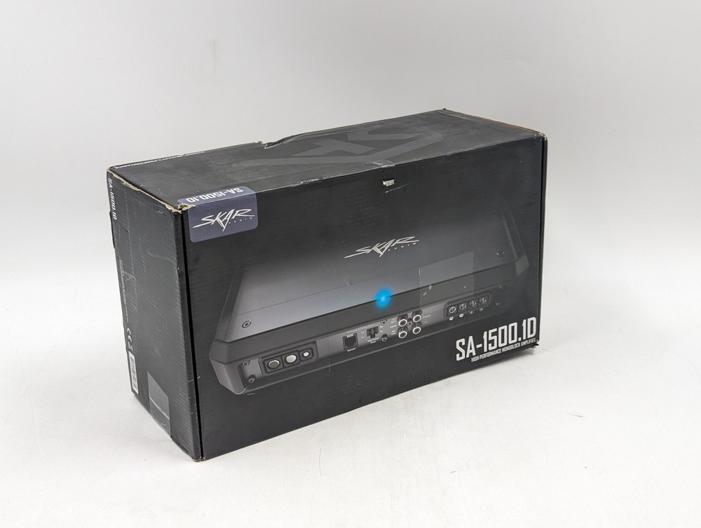 Skar Audio SA-1500.1D High Performance Class D Monoblock Amplifier | Black