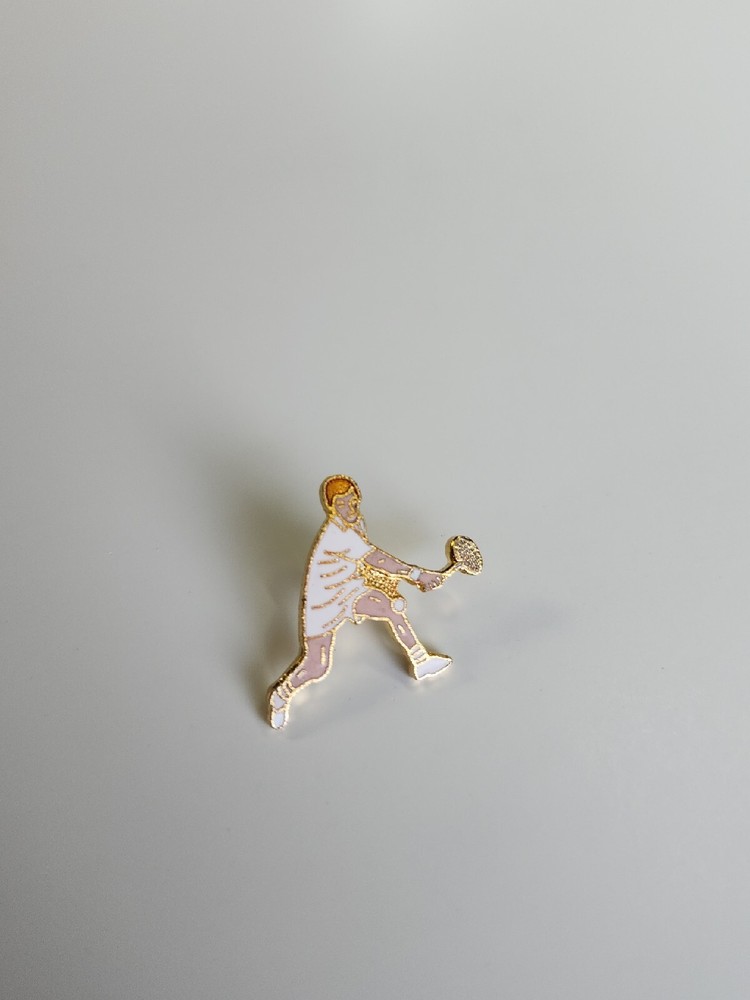 Tennis Player Lapel Pin