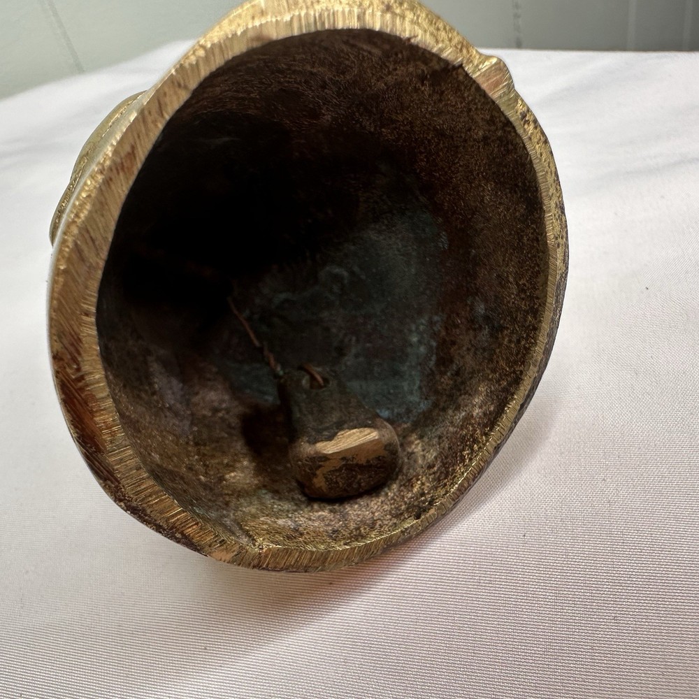 Brass Bell Woman 3"