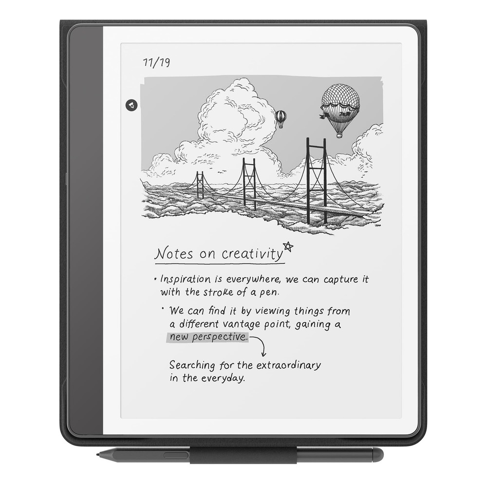 Amazon Kindle Scribe Folio Cover with Magnetic Attach, Sleek Protective Case ...