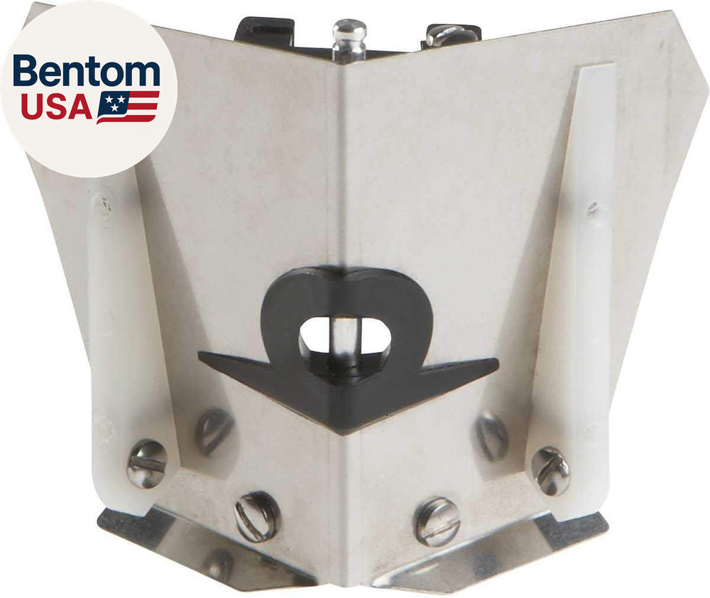 Combo Drywall Corner Flusher with Creaser Wheel (2.5" Inch)
