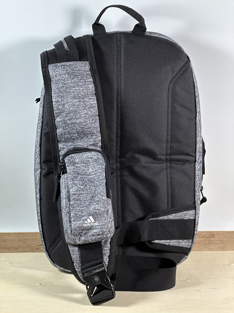 adidas Prime Sling Backpack - Jersey Onix Grey / Black
