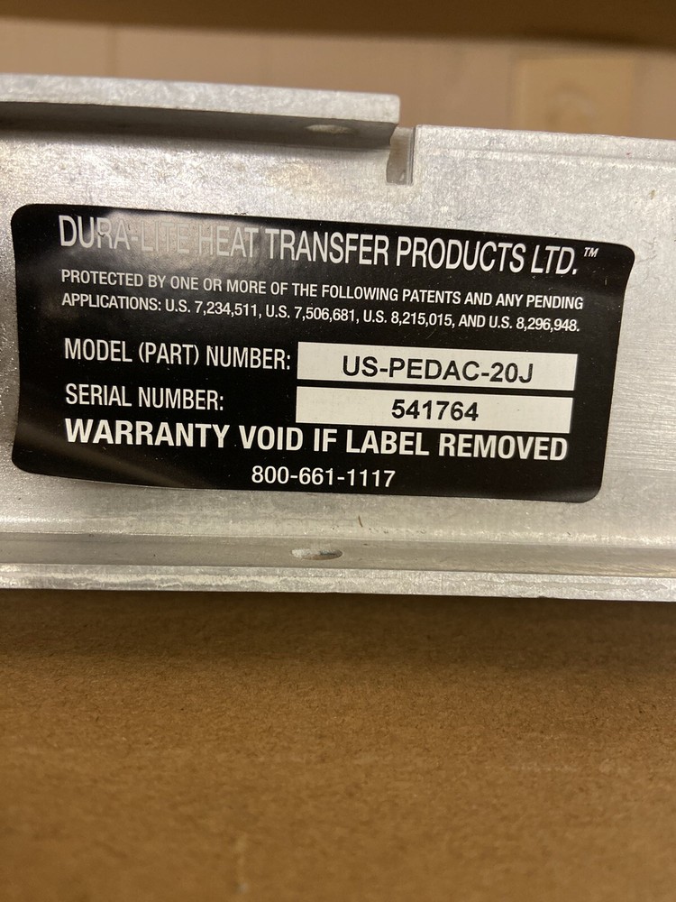 Dura-Lite Evolution Charge Air Cooler US-PEDAC-20J