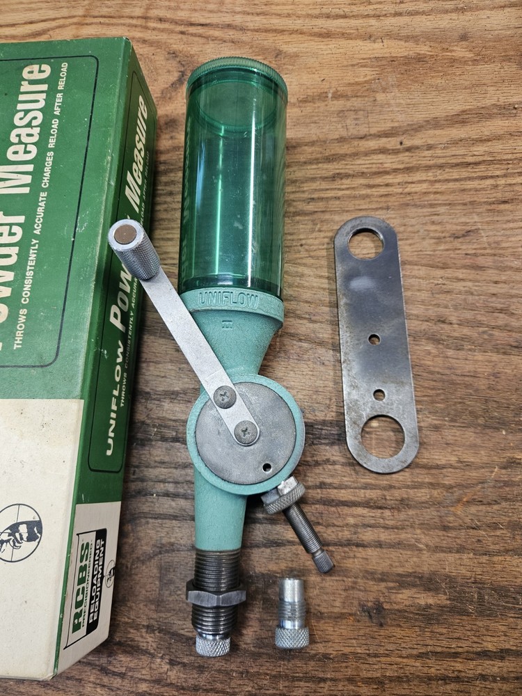 RCBS UNIFLOW II POWDER MEASURE Reloading Reloader Lyman Hornady #2