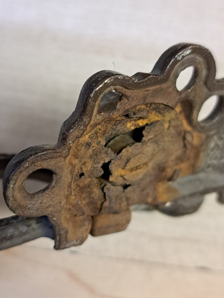 Victorian Style Lock Handle Keyhole
