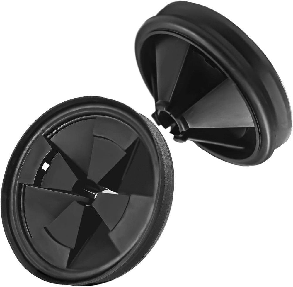 3 1/8 Inch Garbage Disposal Sink Baffle Splash Guard Quiet Collar Black Rubber