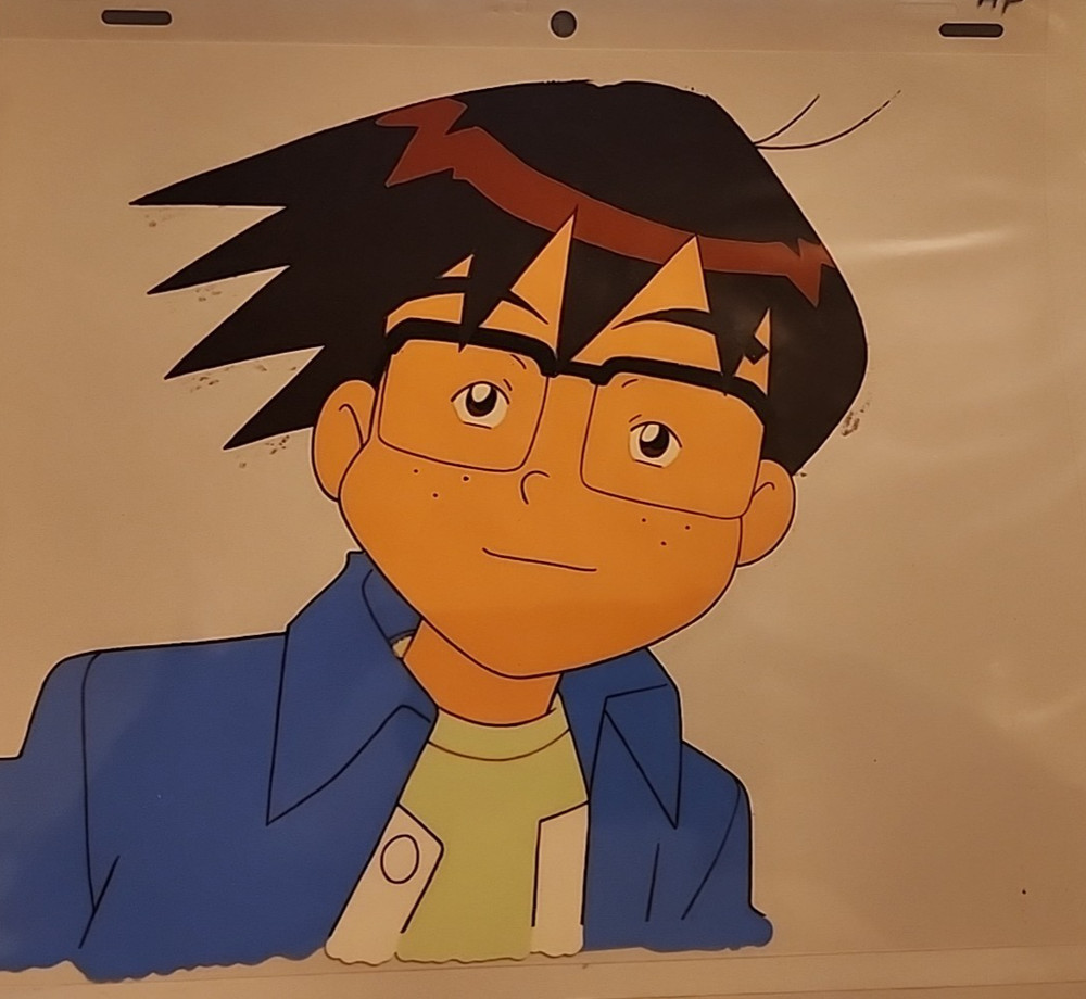 Ganbare Goemon - Mystical Ninja Animation Production Cel with Drawing