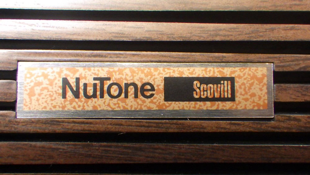 Vintage Nutone Solid State Music Intercom Faceplate and Knobs IMA-303
