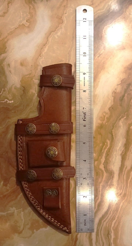 fixed blade knife leather sheath vertical carry horizontal scout carry Case