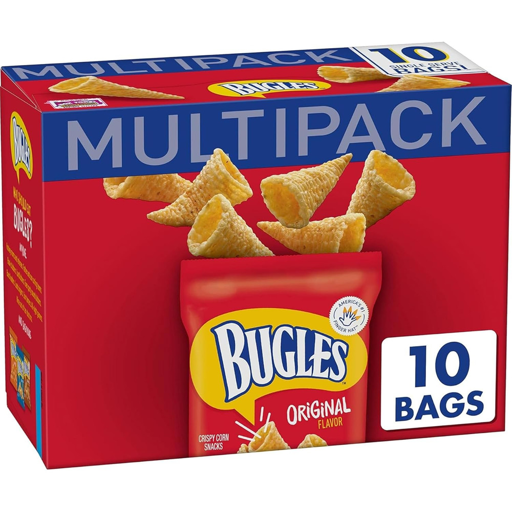 Original Crispy Corn Snacks, Snack Bags Multipack, 10 Ct, 8.75 Oz