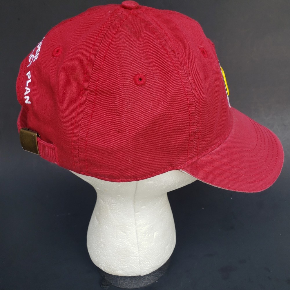 Dr Pepper Soda Pop VIP Volume Impact Plan Employee Strapback Cap Hat New