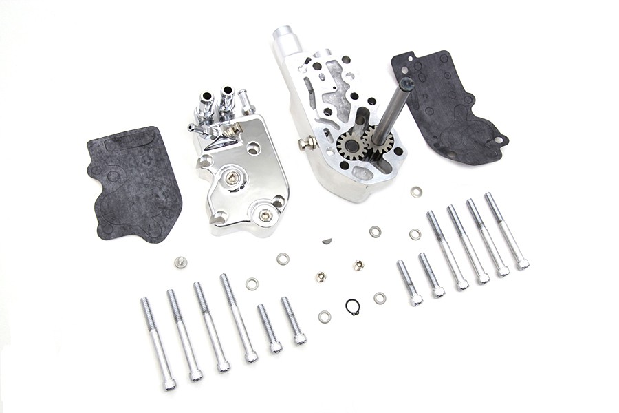 Polished Oil Pump Assembly for Harley-Davidson
