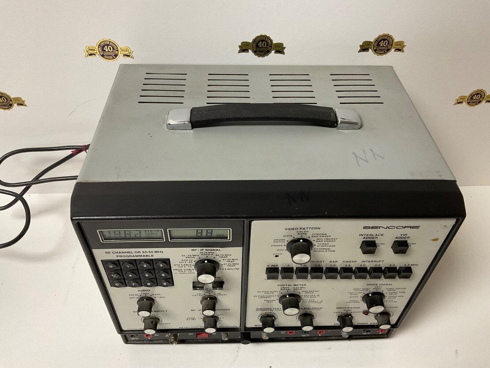 Sencore model VA62 Universal Video Analyzer Simplified Operating Manual