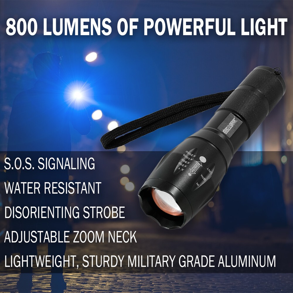 Deco Gear Tactical Gift Set - Pen, Flashlight, Survival Bracelets, Dome Light