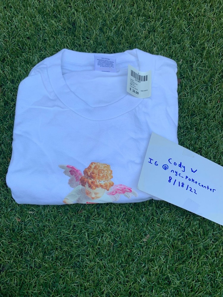 Supreme Cupid Tee White Statue Sculpture Medium M New NWT