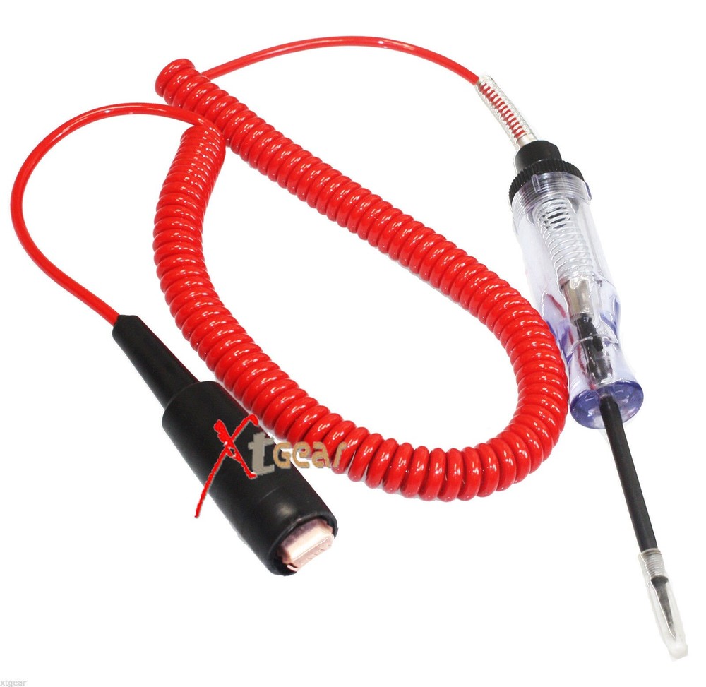 6 ~12V Automatically Retracts Circuit Tester with Retractable Wire Auto