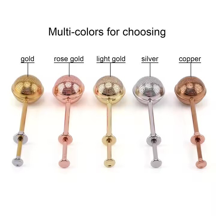 Stainless Steel Tea Infuser Ball for Loose Leaf Tea - Silver (3-Pack)