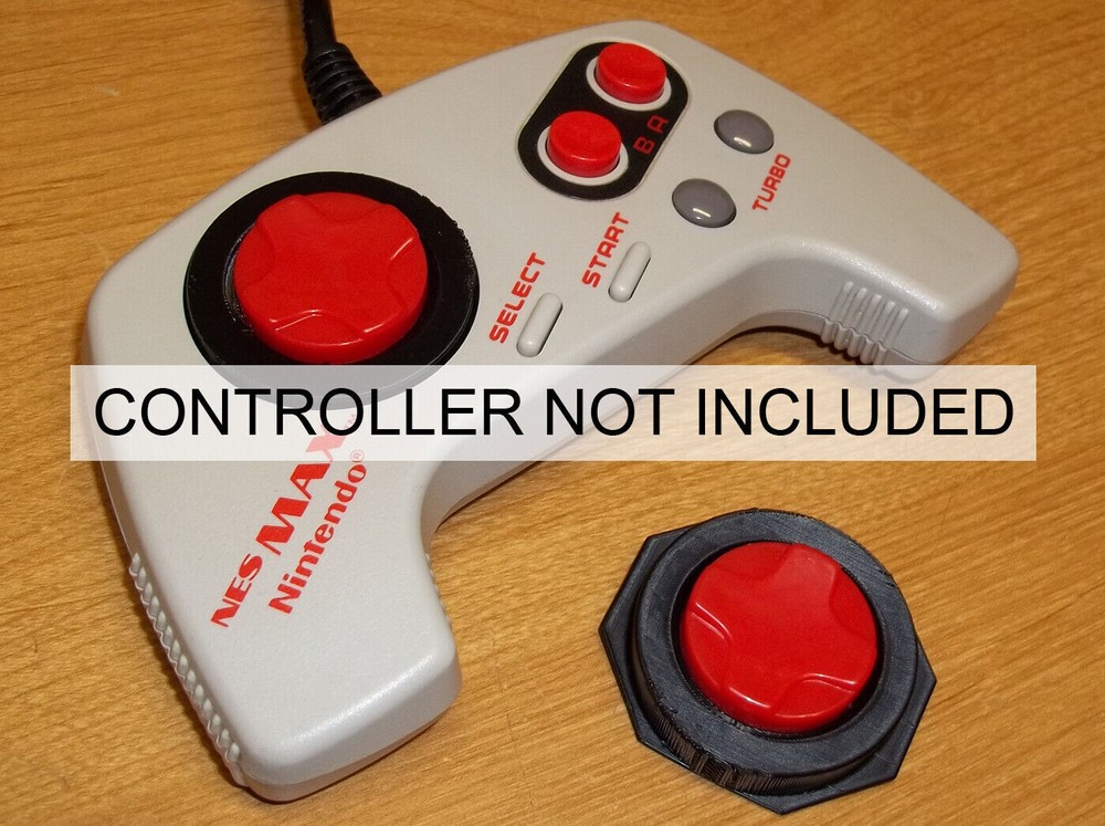 Nintendo NES Max Controller Dpad or Thumbstick Upgrade 3D Printed Easy Install