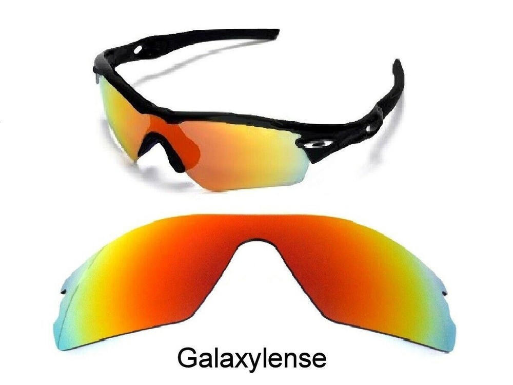 Galaxy Replacement Lenses For Oakley Radar Path Fire Red Polarized 100% UVAB